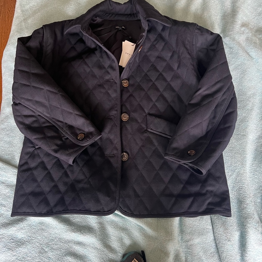 Soeur Riga Jacket NWT size 1 navy